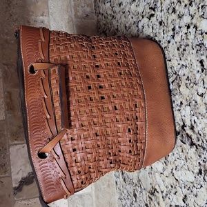 Patricia Nash Woven Braided Tote